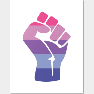 Bisexual BLM Posters and Art